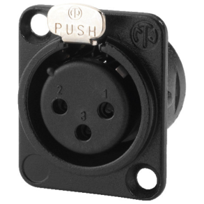 Neutrik XLR stik til forstrker 