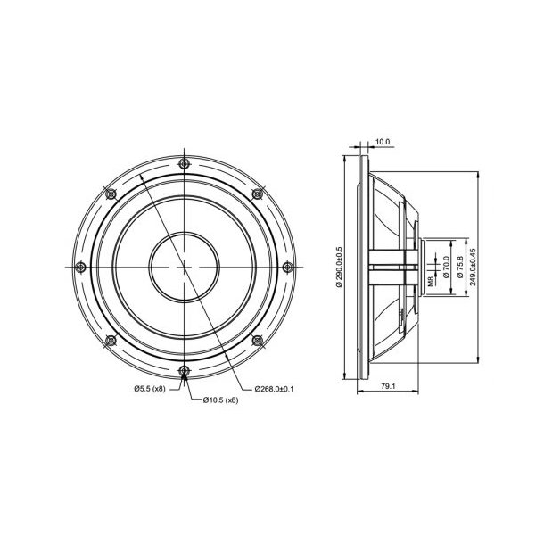 SB29NRX2-00 10" Membrana bierna