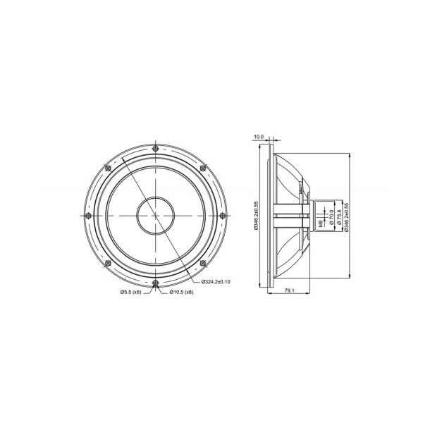 SB34NRX-00 12" Membrana bierna