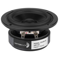 Dayton Audio DSA90-8 3" Designer Series Aluminum Cone Full-Range Driver 8 Ohm