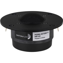 Dayton Audio RST28A-4 1-1/8" Reference Series Aluminum Dome Tweeter 4 Ohm