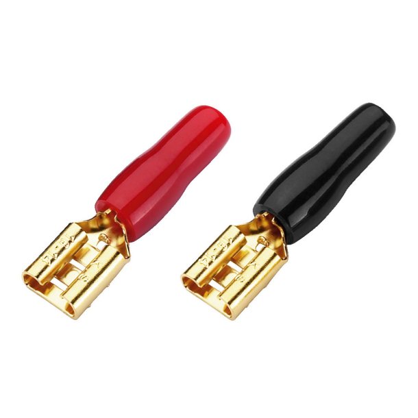 Spadesko 6.3 mm 2 stk