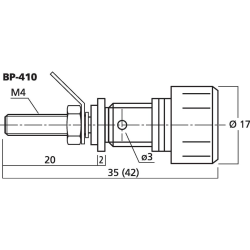 Hjttalerterminal BP410