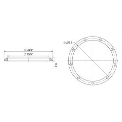 SATORI 24 Magnetic grill cover - pair