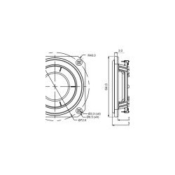 SB65WBAC25-4, Full range/ wideband driver