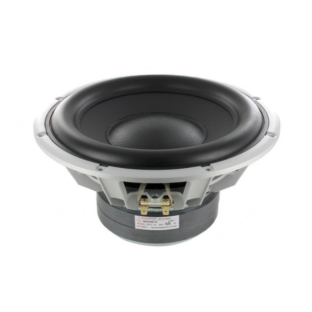 SILVER SERIES 26 cm Subwoofer 4 ohm, Alu Cone, Double Ferrite Magnet