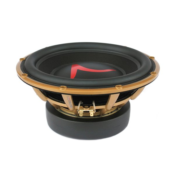 GOLD SERIES 32 cm Subwoofer 4 ohm, Paper Sandwich Cone, Ferrite Magnet