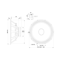 ScanSpeak Ellipticor 38WE/8582T00 Woofer