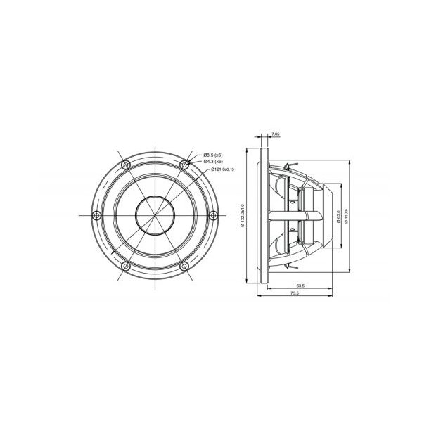 Satori 5" MR13P-4  midrange