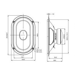 SB15SFCR39-8 mid/woofer