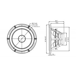 Satori 6,5" MR16P-8 midrange