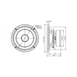 SB17NRX2C35-4, 6&#148; Upgraded NRX, paper cone 35mm VC
