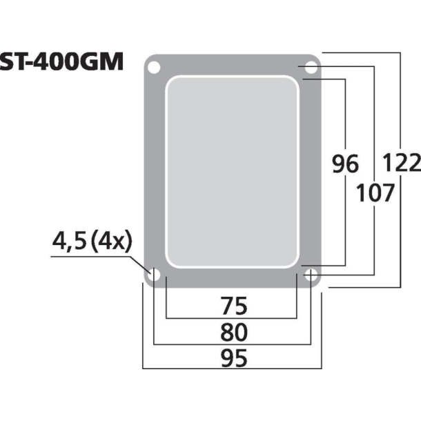 Hjttalerterminal ST400GM