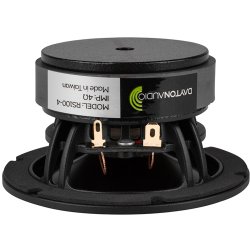Dayton Audio RS100-4 4" Reference Full-Range Driver 4 Ohm. Black alu. cone