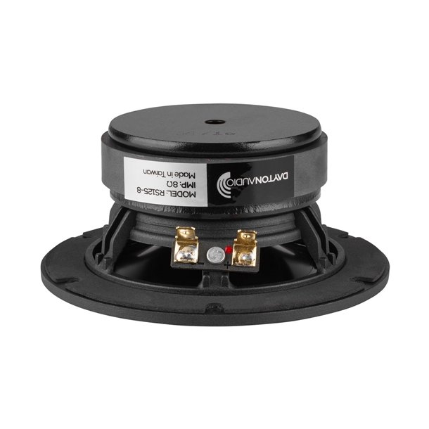 Dayton Audio RS125-8 5" Reference Woofer 8 Ohm. Black alu. cone