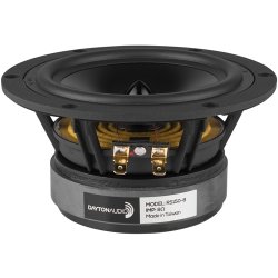 Dayton Audio RS150-8 6" Reference Woofer. Black alu. cone