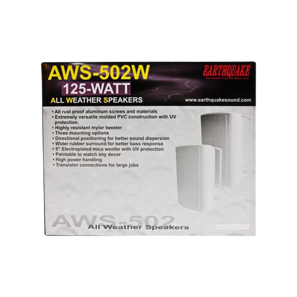 Earthquakesound AWS-502W stpris