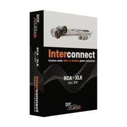 Hypex Interconnect RCA-XLR  2 x 1.0  Mtr.