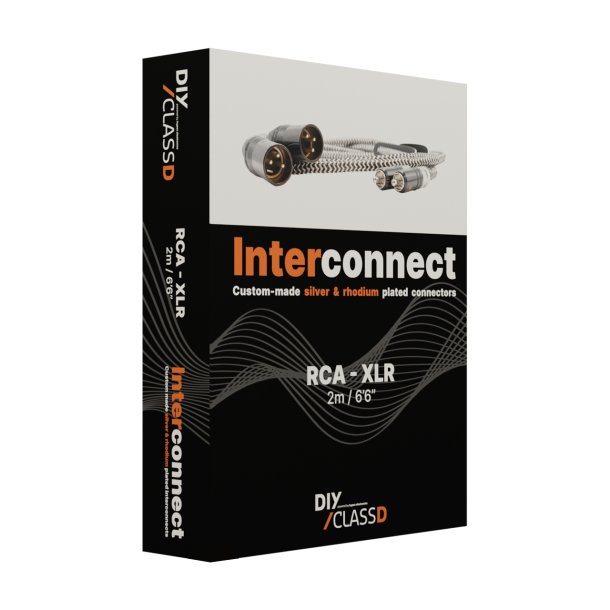 Hypex Interconnect RCA-XLR  2 x 1.0  Mtr.