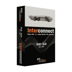 Hypex Interconnect XLR-XLR  2 x 2.0  Mtr.