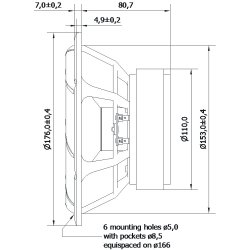 Seas H1878-08  L19RNX1 pair