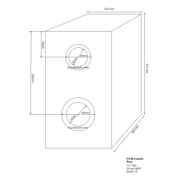 PCA FX-M SCS Stereost/Kit