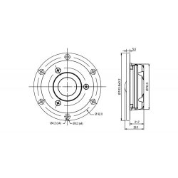Satori TW29DN-8 Neo magnet - sillver