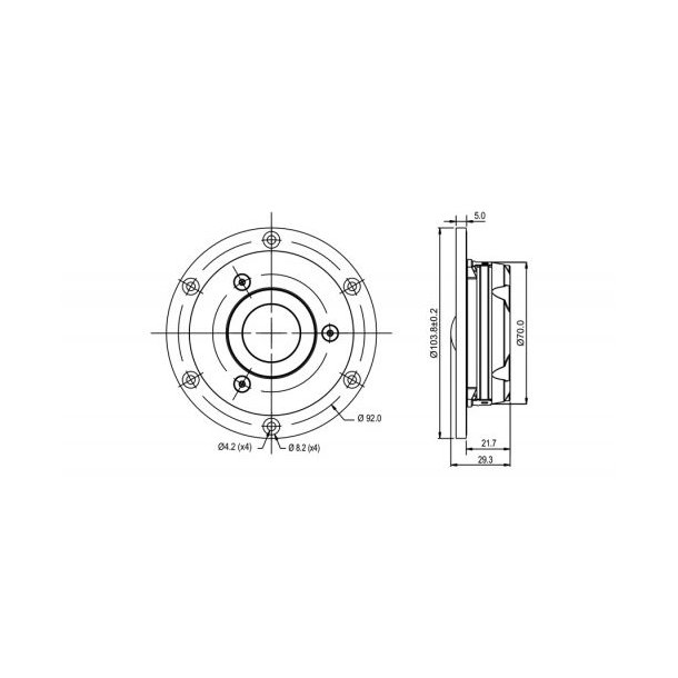Satori TW29DN-8 Neo magnet - sillver