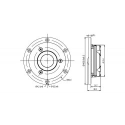 Satori TW29DN-B Neo magnet - black