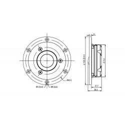 Satori TW29DN Neo magnet - sillver