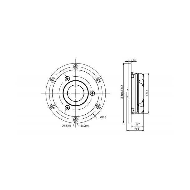 Satori TW29DN Neo magnet - sillver