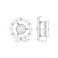 Satori TW29R  ferrite magnet