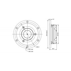 Satori TW29RN-8 Neo magnet - Silver