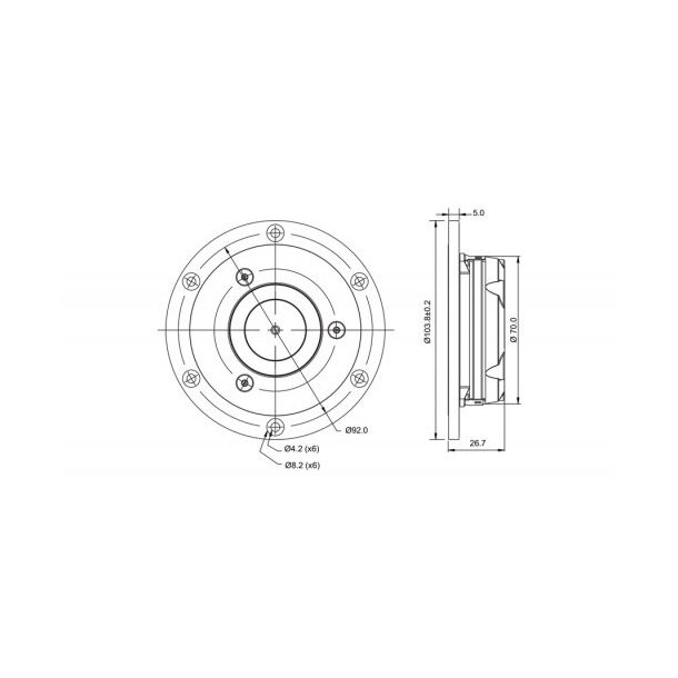 Satori TW29RN-8 Neo magnet - Silver