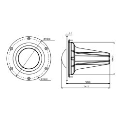 Satori MD60N-6 Mid range Dome