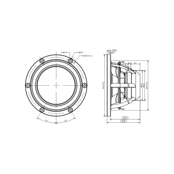 Satori MR13TX-4 - TeXtreme Midwoofer