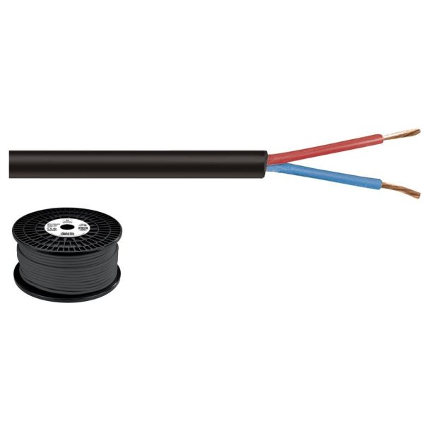 SPC-515H/SW H�jttalerkabel, 2 x 1,5 mm�, 100 m, topkvalitet, halogenfri