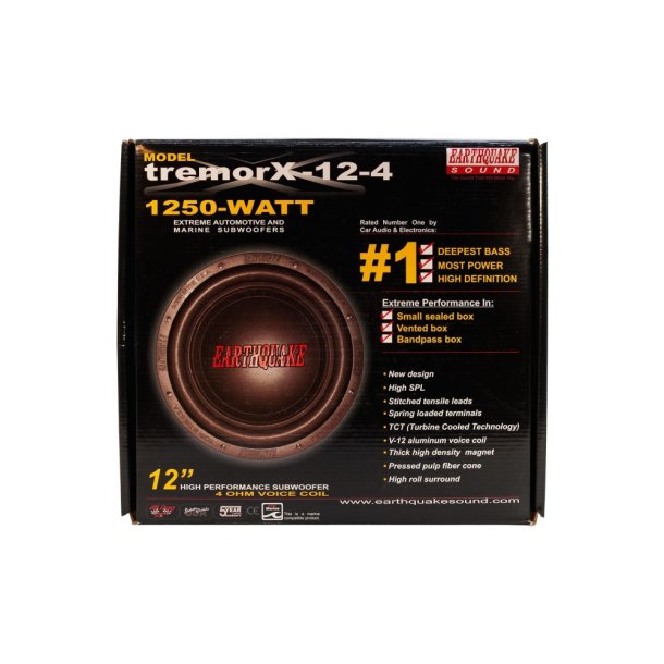 Earthquake Sound TremorX-12-4