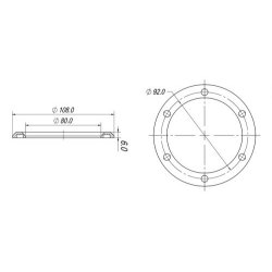 SATORI TW29 Magnetic grill cover - pair