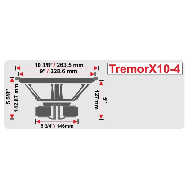 Earthquake Sound TremorX-10-4