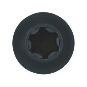 Skruer Sort 3.9 x 25 mm Eksklusiv ny forbedret styrke med Torx k�rv