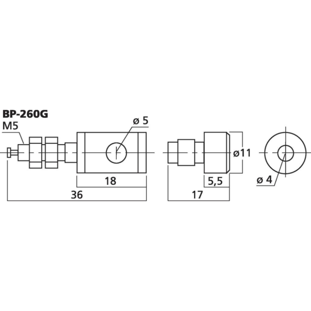 Hjttalerterminal BP260G