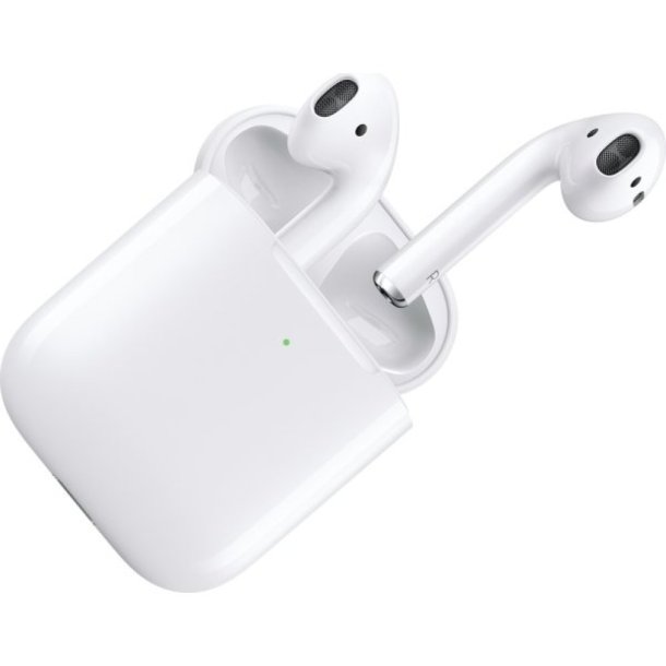 Apple AirPods med tr�dl�s opladningsetui
