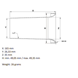 Port � 3.50 konisk BR-30HP