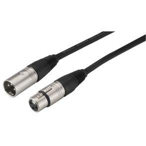 XLR Audiokabel 2.0 m MECR-200/SW