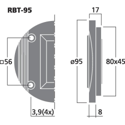 Bnddiskant RBT-95