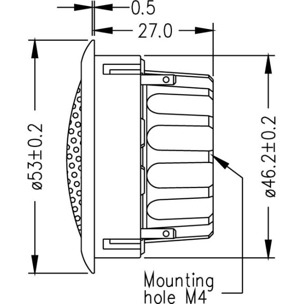 Seas L0004-06S - RT27F - Lotus tweeter