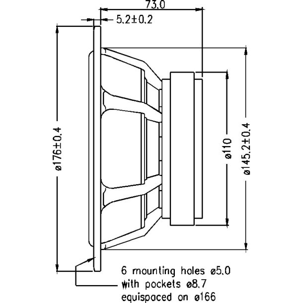 Seas H1794-08 - FEA18RCZ - Prestige Fullrange
