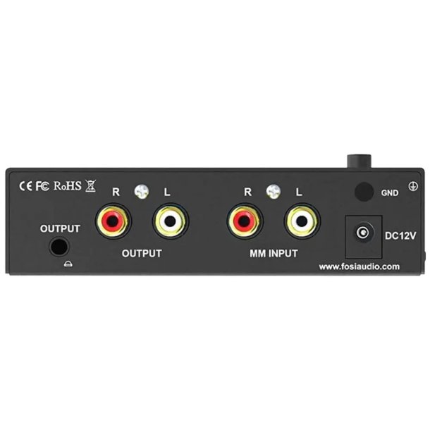 Fosi Audio BOX X1 Phono forforst�rker til MM pladespiller