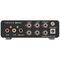 Fosi Audio BT30D Bluetooth Forst�rker 2.1 Kanal 2x50W